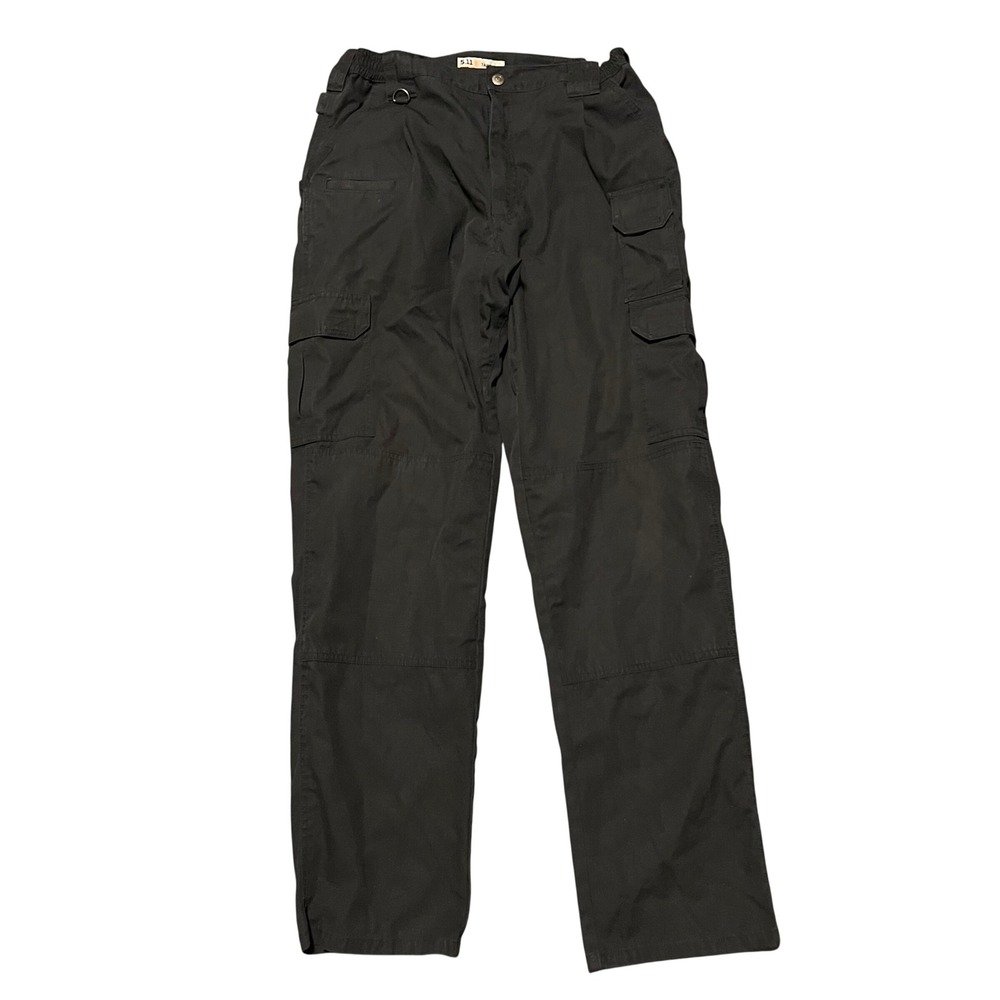 5.11 Tactical Taclite Pro Ripstop Regular Fit Cargo Pants Mens 34x34 Black 74273